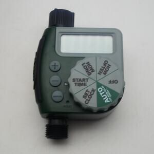Orbit 62061N Single-Outlet Hose Watering Timer 1 Outlet Green
